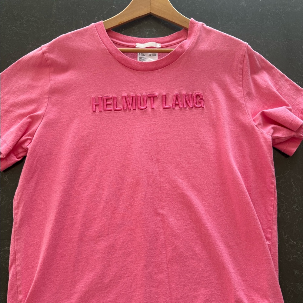 Helmut Lang Embossed T-Shirt